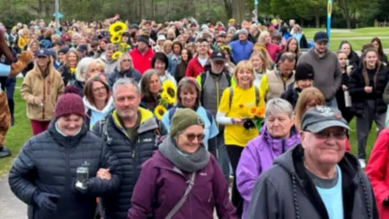 Emotional Starlight Walk Attracts Over 450 Participants for Hospice