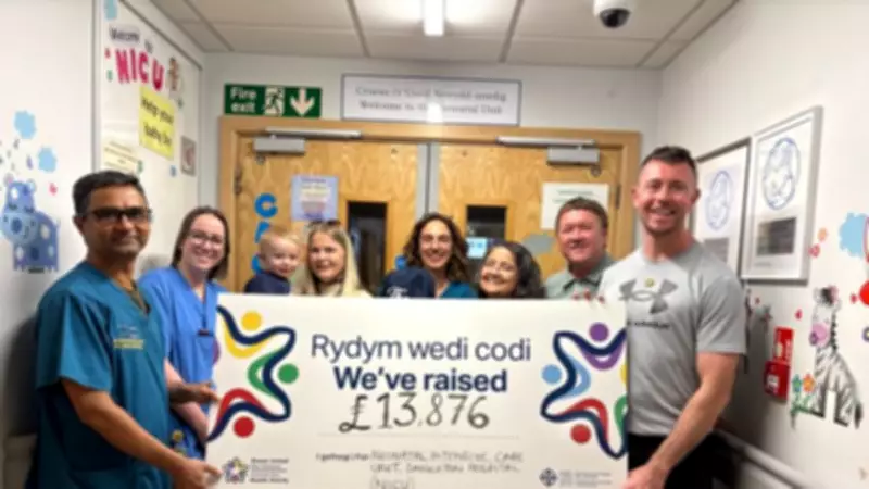 Father's 192-Mile Walk Raises £23,876 for Hospitals That Saved His Son