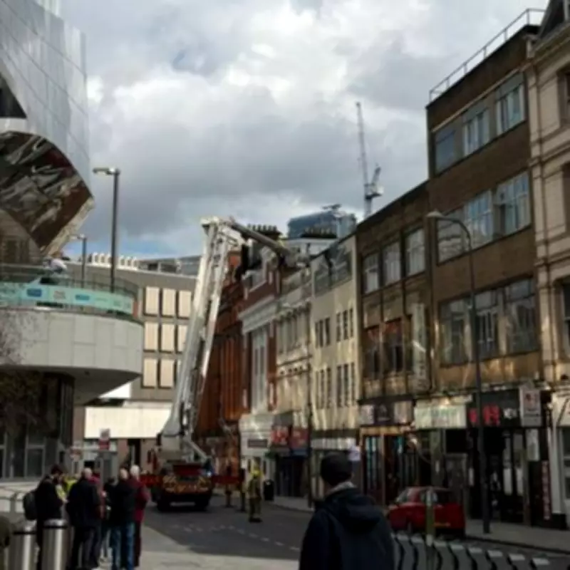 Firefighters Close Station Street to Secure Historic Electric Cinema's Unstable Sign