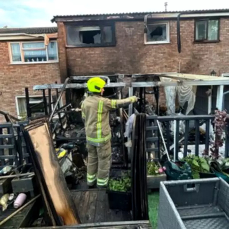 Firefighters Rescue Dog from Burntwood House Blaze, Occupants Safe