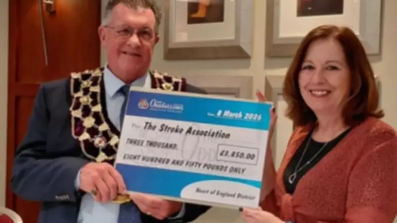 Friendship Group Donates £3,850 to Support Stroke Recovery Charity
