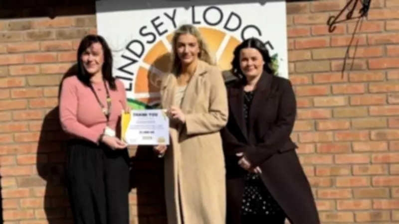 Gleeson Homes Donates £1,000 to Lindsey Lodge Hospice in Scunthorpe