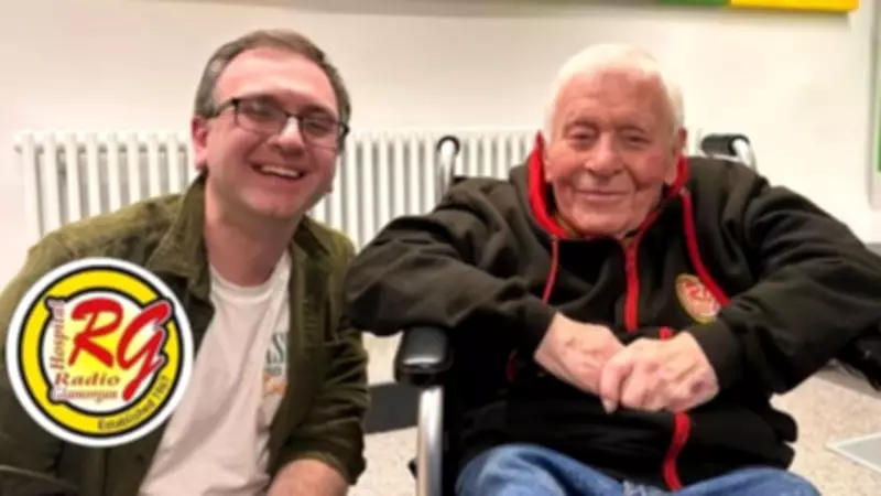 Hospital Radio Glamorgan Honors 97-Year-Old Volunteer with Lifetime Membership