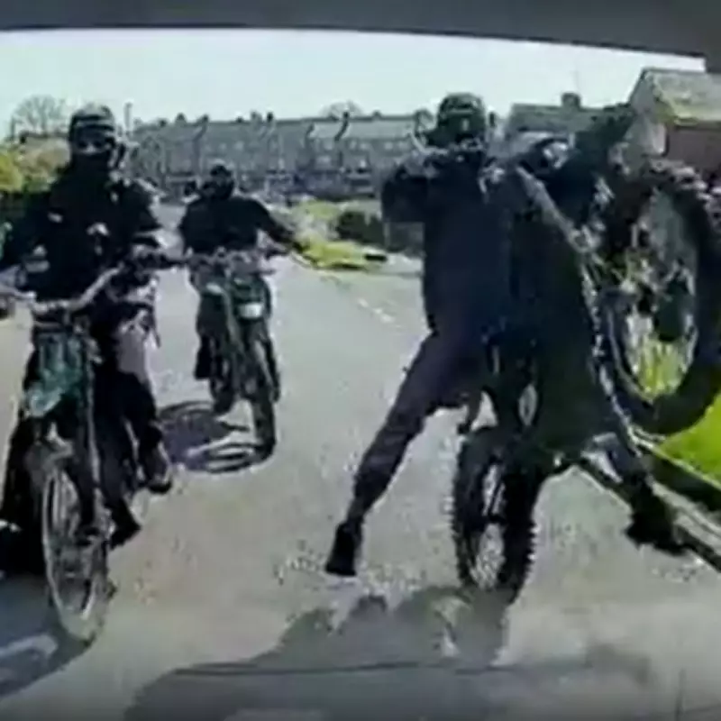 Illegal Bikers Terrorise Learner Driver in Sutton Coldfield on First Lesson