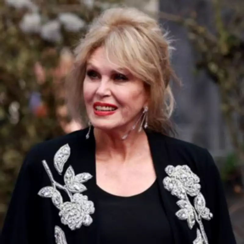 Joanna Lumley's Car Targeted by Masked Motorbike Thieves in London