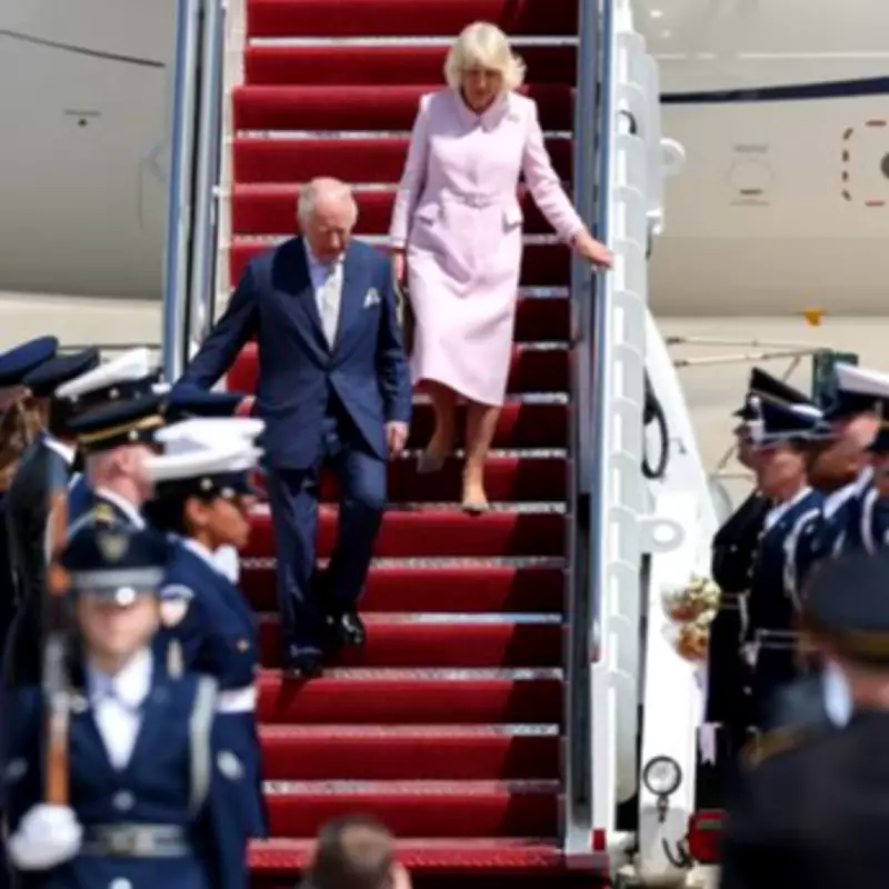 King Charles and Queen Camilla Arrive in US for Historic State Visit
