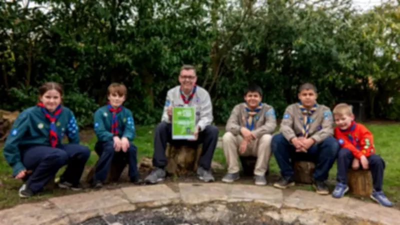 London Colney Scouts Win Green Can Award for Recycling Over 76,000 Cans