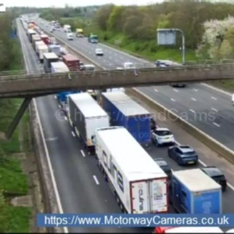 M6 Southbound Crash Causes Severe Delays in Staffordshire