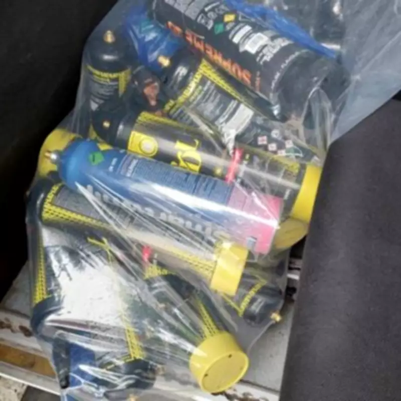 Major Nitrous Oxide Haul Seized After Police Stop Car in Birmingham's Highgate