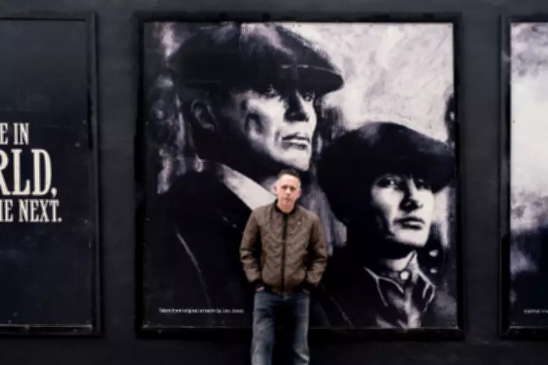 Massive 50-Meter Peaky Blinders Mural Unveiled Near Birmingham New Street Station
