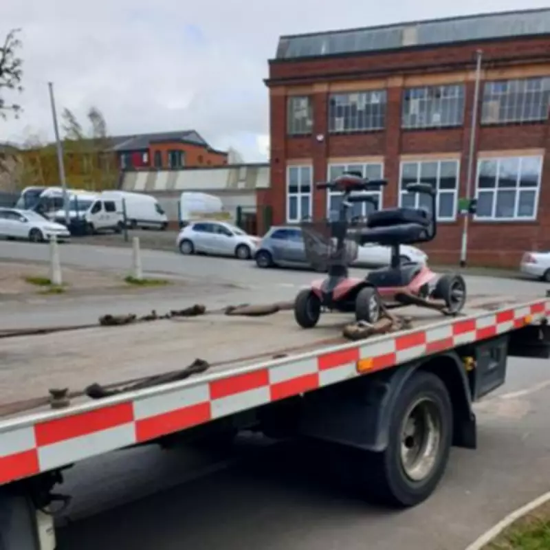 Modified Mobility Scooter Reaching 50mph Seized by Midlands Police