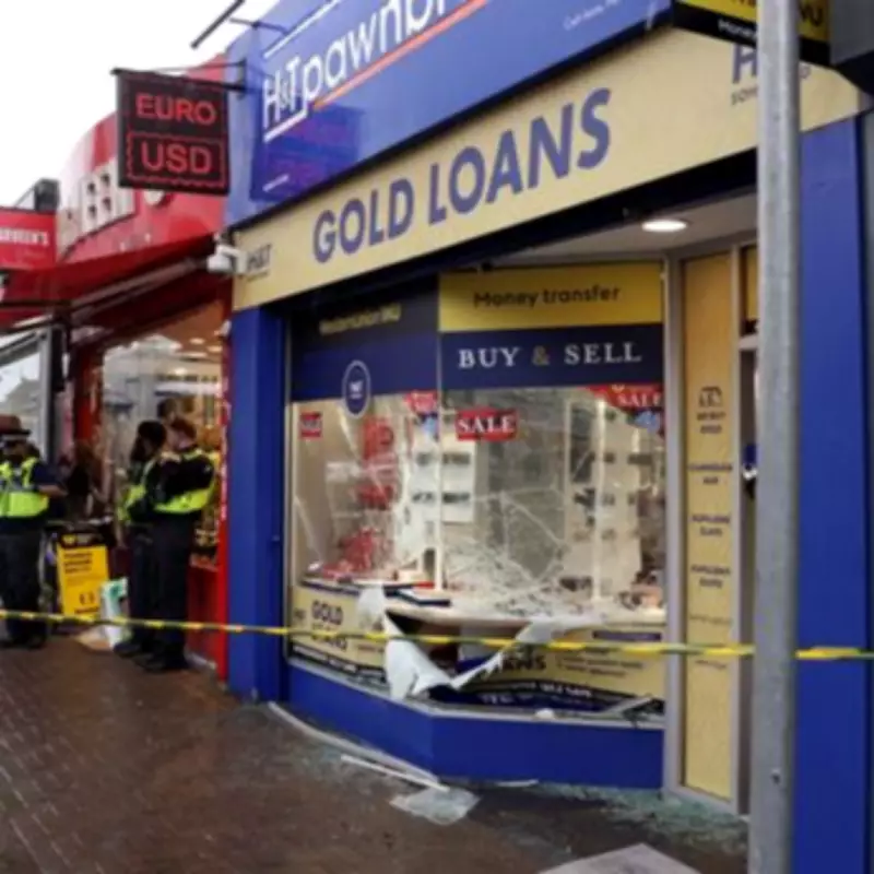 Police Appeal After Brazen Ram Raid on Soho Road Pawnbrokers in Birmingham