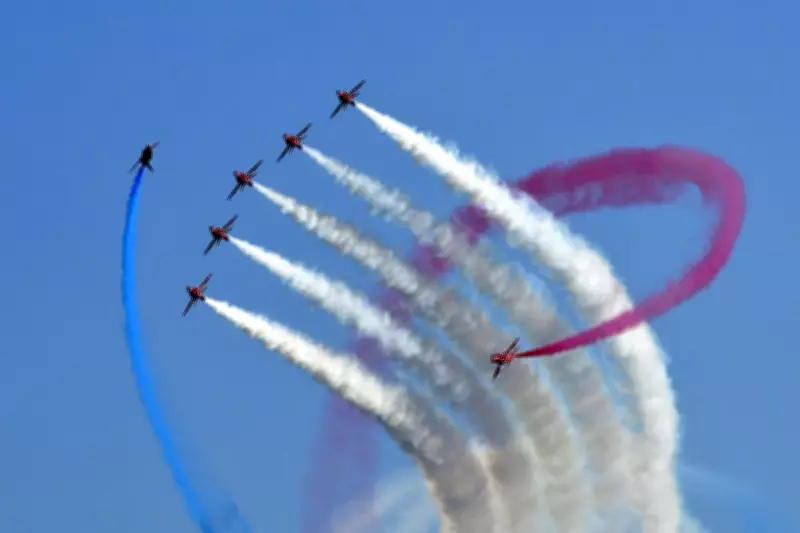 Red Arrows to Perform at Midlands Air Festival with Historic Aircraft Display