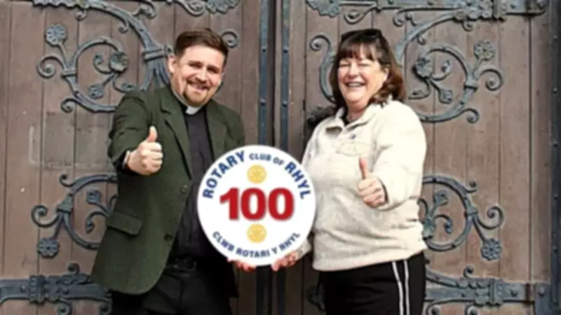 Reverend Canon Josh Askwith to Abseil 84ft for Rhyl Rotary Club Charity