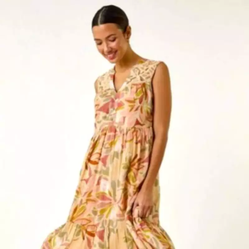 Roman's £37.80 Floral Smock Dress Becomes Summer Essential with 'Lovely Soft' Cotton