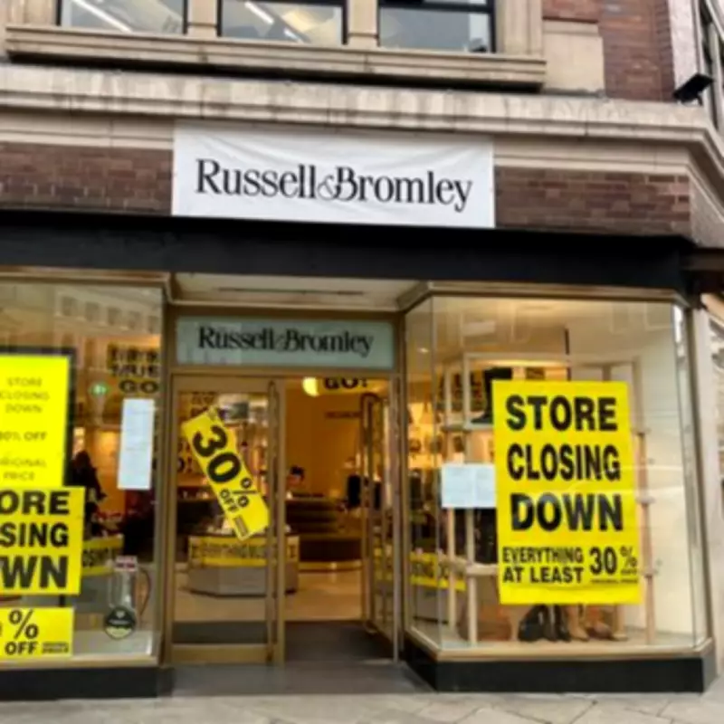 Russell & Bromley closes 10 stores including Birmingham location