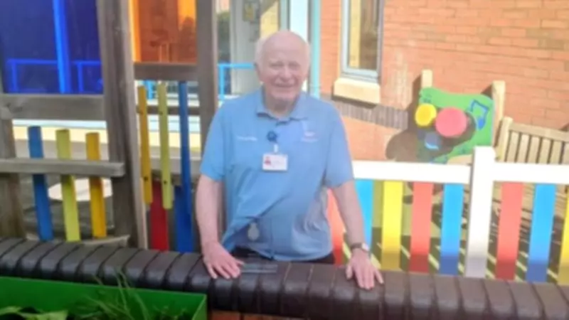 Stockport Volunteer 'Skip' Honored for 70 Years of Service to Hospital Children