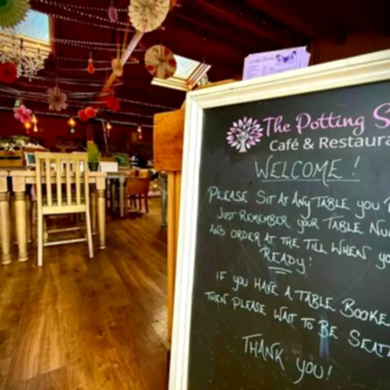 The Potting Shed Café: A Charming Garden Centre Pit Stop Near the M5