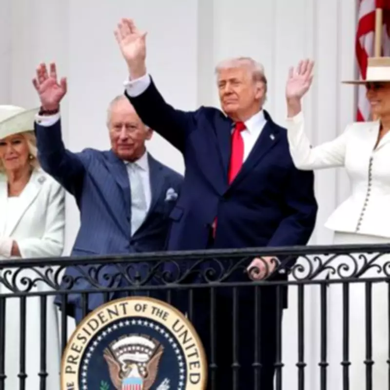 Trump Jokes Mother Had 'Crush on Cute Charles' at White House Visit