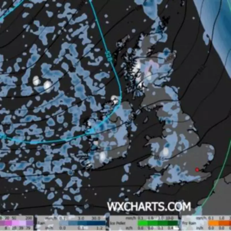 UK Braces for Snow as Temperatures Plummet to -1C This Weekend