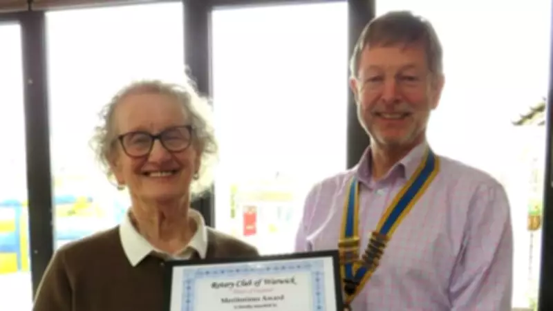 Warwick Rotary Honors Viv Morgan for Creating Safe Haven for Bullied Children