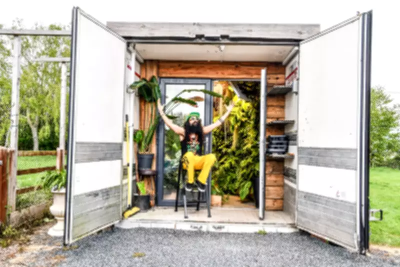 West Midlands Dad Transforms 45ft Lorry into Amazon-Like Plant Shop