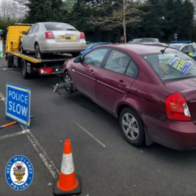 West Midlands Police Seize 25+ Cars Daily for No Insurance