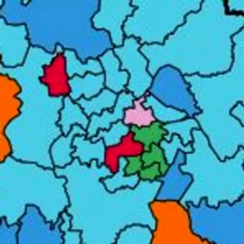 West Midlands Polling Map Predicts Labour Demolition, Reform UK Surge