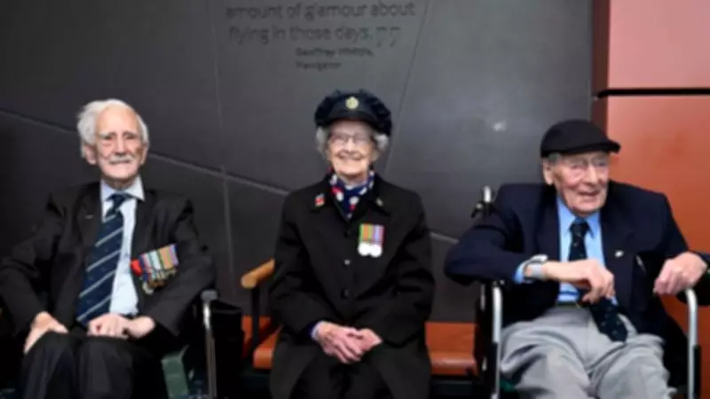 WWII Veteran, 103, Honors Fiancé at Bomber Command Centre