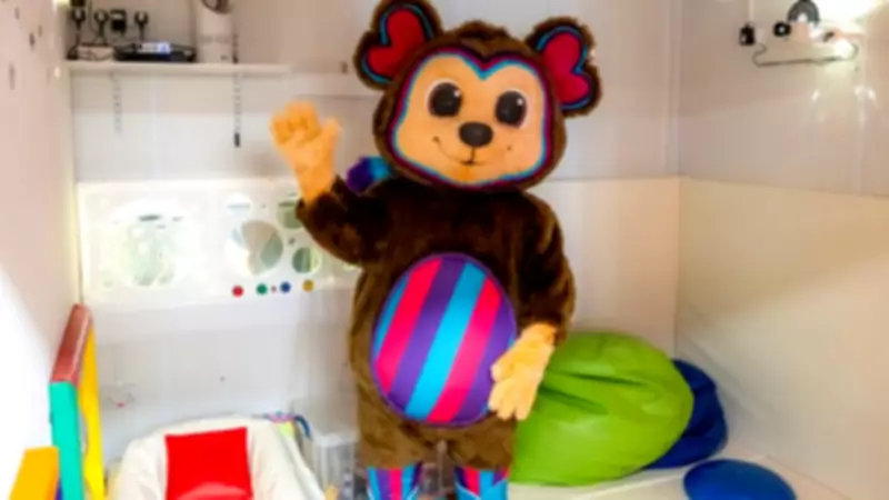 Young Artist's Mascot 'Stripe' Brings Joy to Hertfordshire Hospitals