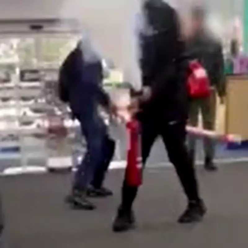Youths Unleash Fire Extinguisher Chaos at Birmingham Leisure Centre Pool