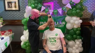 Birkenhead Garage Owner Shaves Iconic Quiff for Macmillan Cancer Support
