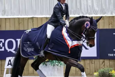 Dressage rider Jade Clark shines on international debut with home-bred mare