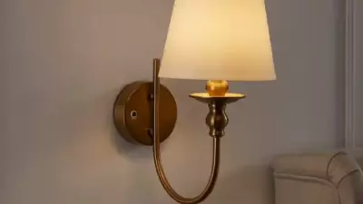 Dusk's Cordless Wall Light Brightens Homes Without Wiring Hassle