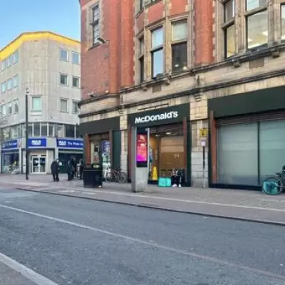 Firefighters Extinguish Accidental Blaze on Leicester McDonald's Roof