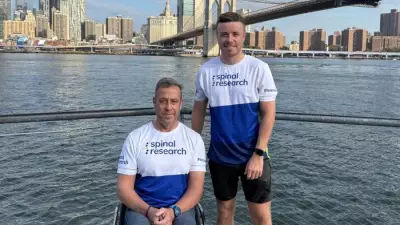Former Strongest Disabled Man Hand Cycles 106 Miles for Spinal Research