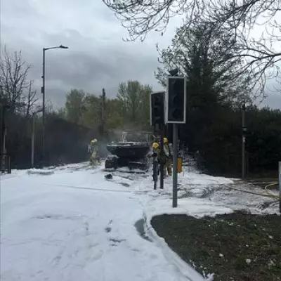 Fuel Tanker Fire in Telford: Man Hospitalized, Road Reopens After 24-Hour Closure