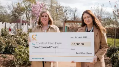 Housebuilder Donates £3,000 to Children's Hospice in Sussex