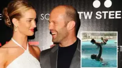 Jason Statham Shares Rare Family Photos with Rosie Huntington-Whiteley in Turkey