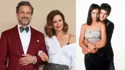 Katie Holmes and Joshua Jackson Reunite Nearly 30 Years After Dawson's Creek