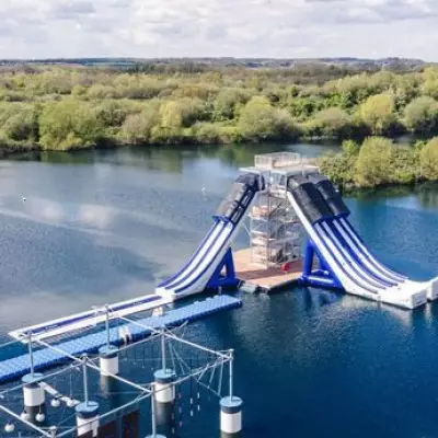 Massive 12m High Aqua Slide Opening Near Birmingham This May
