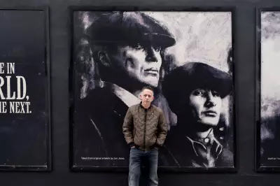 Massive 50-Meter Peaky Blinders Mural Unveiled Near Birmingham New Street Station