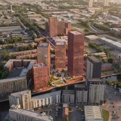 Massive Riverside Apartment Complex with 814 Homes Proposed for Salford Site