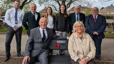 Memorial Bench Installed at Kingsway Cemetery for Fallen Soldier Adrian Sheldon