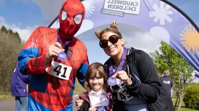 Newcastle-under-Lyme Family Champions Neurodiversity in Charity 5k Run