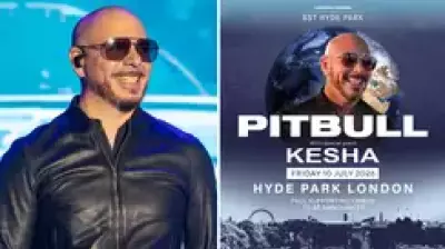 Pitbull to Headline BST Hyde Park and Roundhay Festival in 2026