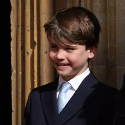 Prince Louis Shares Sweet Moment With King Charles at Easter Service