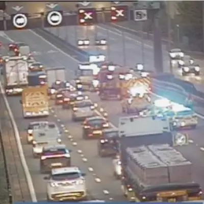 Three Hospitalized After Two-Car Collision on M6 Southbound Near Wolverhampton