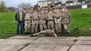 Army Cadets Restore Bacup Gravestones After Break-in