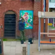 Brazen thief steals public artwork in Sutton Coldfield, caught on bus